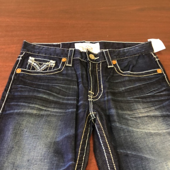 NWT Big Star Union Vintage Jeans, Thick Stitch Embroidered - Picture 5 of 12